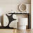 Modern cream-style dressing table with storage