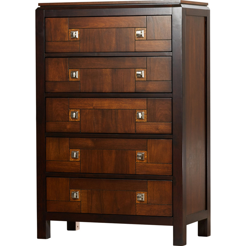 Commode 5 tiroirs l 33,5 po Flanning