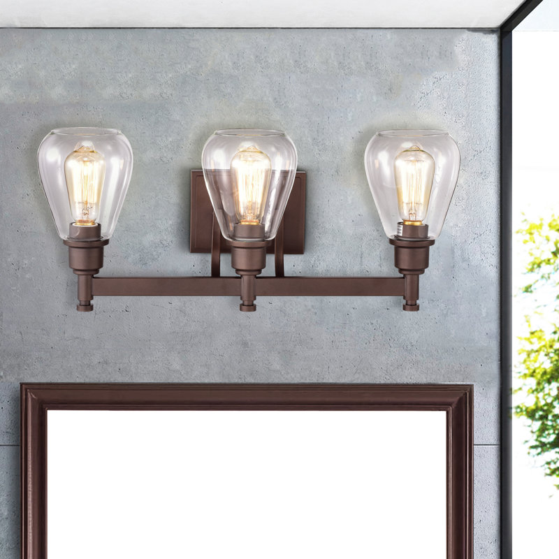 Dossett 3 - Light Vanity Light, Oil Rubbed Bronze