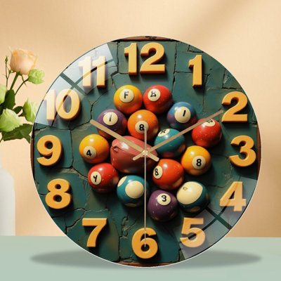Horloge murale 12 po