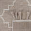 Tapis ivoire / treillis intérieur / extérieur-631078603
