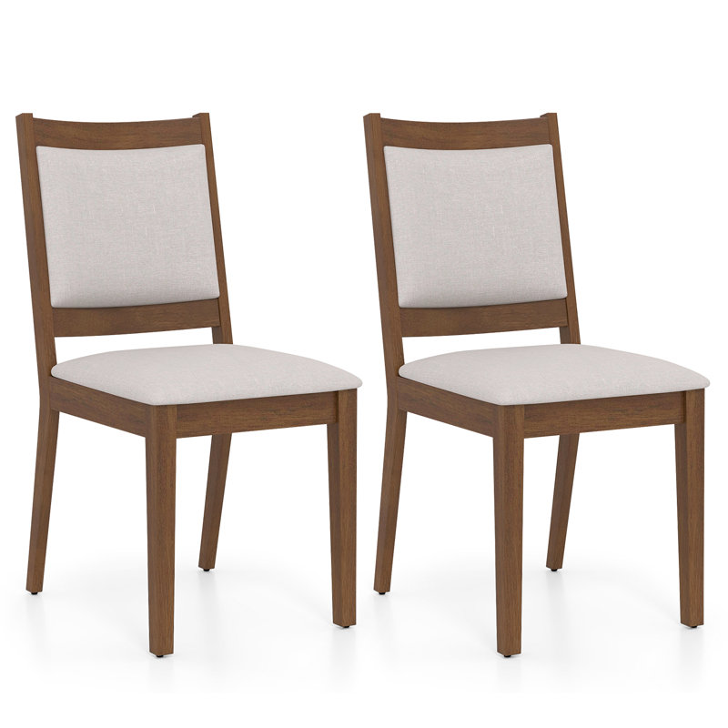  Chaise de salle à manger rembourrée avec dossier et siège rembourrés Modern, 2