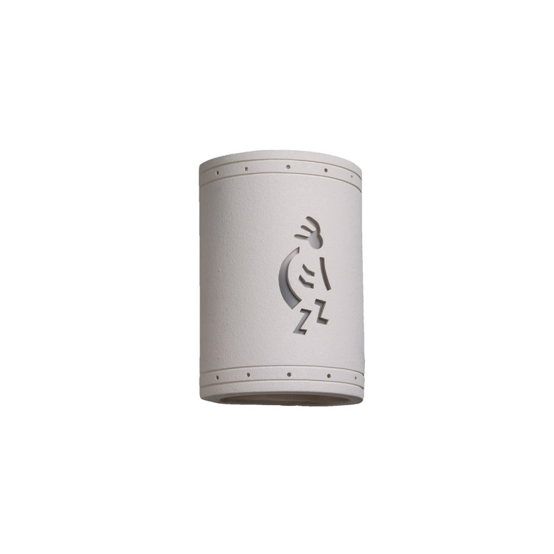 Lampe murale d'extérieur en céramique Ninamarie, ampoule DEL incluse