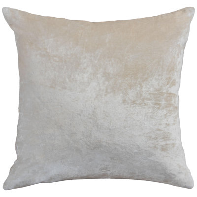 Down Filled Glam Accent Throw Pillow