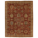 Antique Weave Oushak Wool Oriental Area Rug