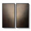 Grand ensemble d'art mural sur toile encadrée - Impressions abstraites minimalistes à dégradé neutre - 60 po x 30 po x 2 pièces-1615668735-1615668720