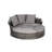5 Pc Patio Daybed Furniture With Retractable Canopy, Cushions, Table, Construction Outdoor Conversation And Washable Table For Porch-607902340
