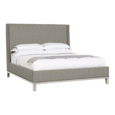 Michael Weiss Upholstered Wingback Bed