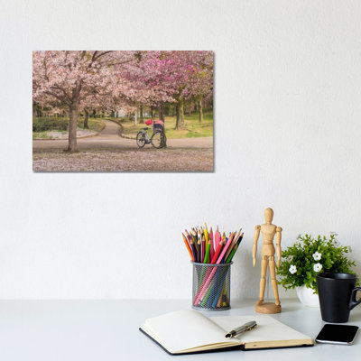 Spring in Japan X 1 Piece Wrapped Canvas Painting
