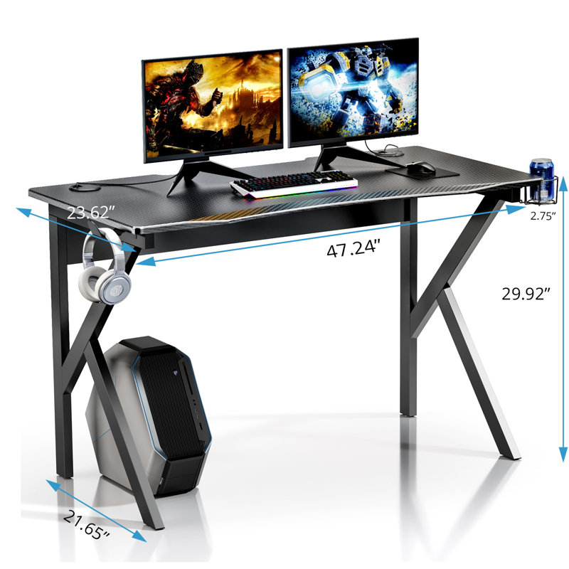 Plastic / Acrylic Computer Desk