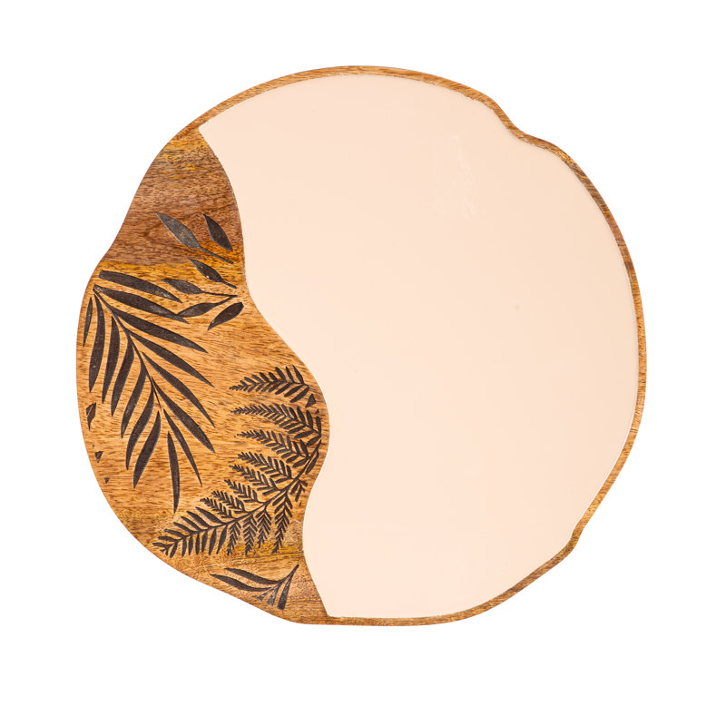 August Grove® Bonessa Wood Tray