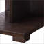 Table basse en noyer à 1 tiroir pour le salon, robuste avec rangement spacieux
