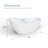 Lahore 66.9" x 29.1" Freestanding Acrylic Soaking Bathtub