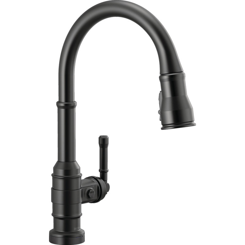 Robinet de cuisine à poignée simple avec accessoires Broderick