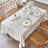 Printed Table Cloth Rectangle Table 55 x 86 inch