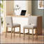 27 Inch Counter Stools, Set Of 2,Fabric-2026735732