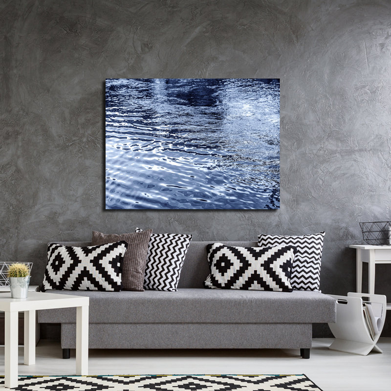 Blue Tranquility VII - Photograph, 20" H x 30" W x 1" D