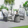 Neneo 2-Person Outdoor Patio Conversation Set With End Table