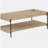 Miller Light Brown Rectangle Engineered Wood Coffee Table