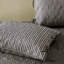 Housse de lit de jour réversible - gris foncé, 6 pièces, rembourrage en coton, pour matelas simple, livrée avec housse, taies décoratives, coussin décoratif 6 rembourrés, lit de taille, inclus-124253638