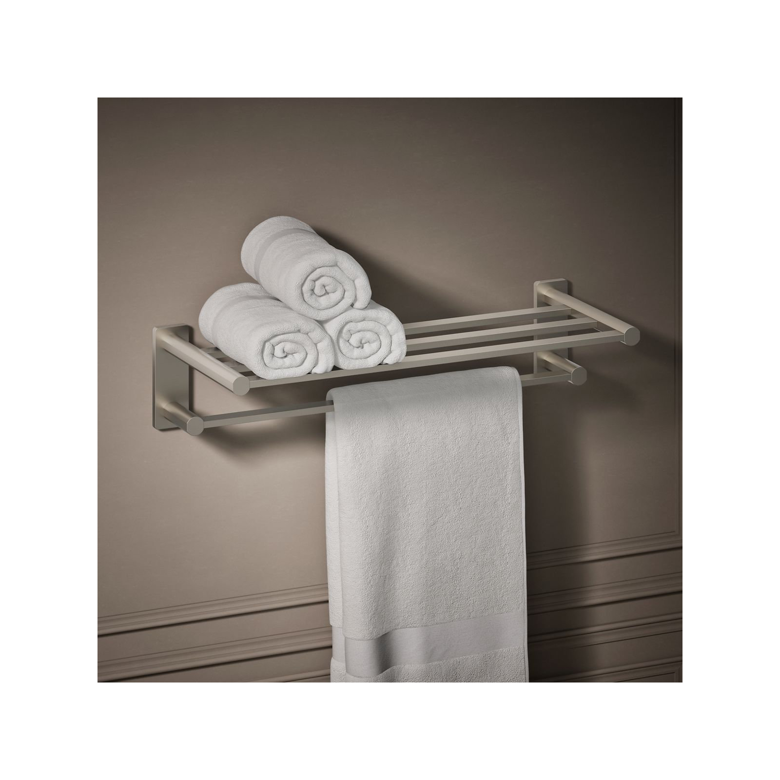 Parallel Hotelier, Vibrant Brushed Nickel