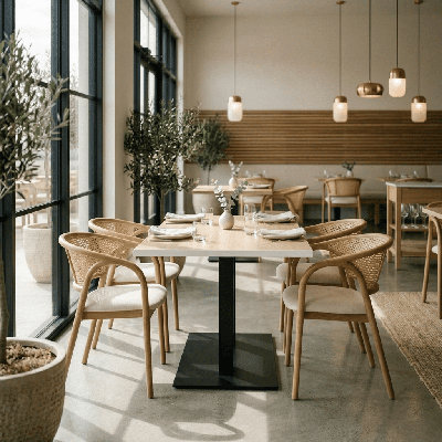 High-Pressure Laminate Restaurant Table Top