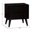 Chevet 2 tiroirs mid-century Ian-121431247
