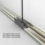 Porte de douche sans cadre Classic l 44 x H 70-14171029-14171027