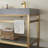 Funes 60'' Double Bathroom Vanity with Stone Top-92697679-92697675-92697676