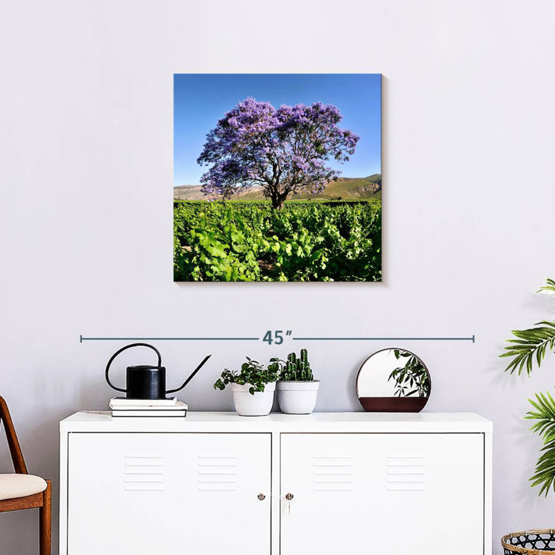 Harnek Jacaranda Tree, 24" H x 24" W