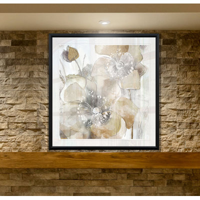 « Taupe Spring Poppy II » - impression