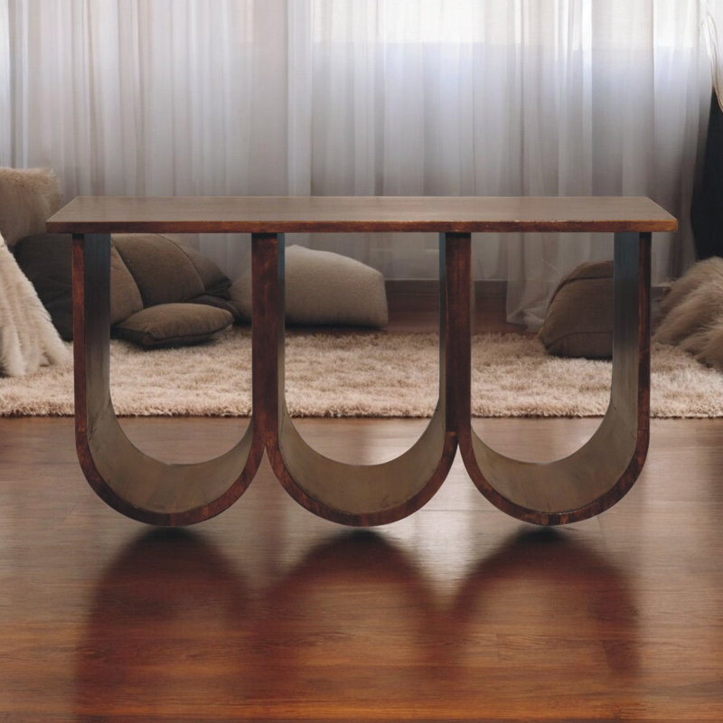 Triple Open Style Coffee Table