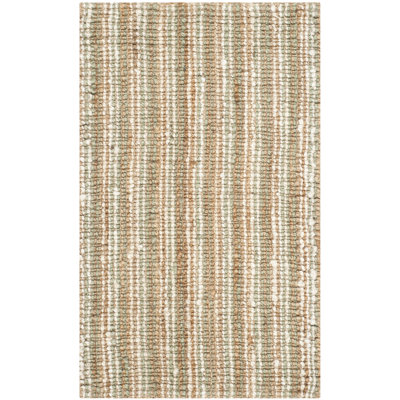 Alda Natural Hand Woven Jute Solid Color Rug