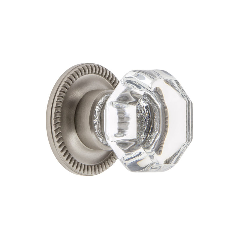 Chambord Cabinet Knob, Satin Nickel