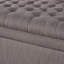 Garde-robe en tissu gris - P 50 po x l 20,5 po H 18,3 po compartiment de rangement 50,67 po x l 20,7 po l 18,30 po-1529636352