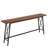 83.86in Modern Counter Height Bar Table ,Pub Table ,Console Table,Metal Frame for Dinner Kitchen and Living Room