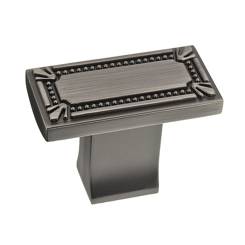 Poignée rectangulaire Expression, Nickel antique