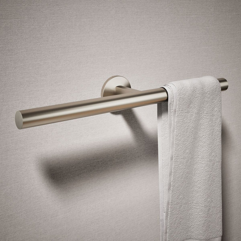Components™ Double Towel Arm, Vibrant Brushed Nickel
