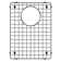 Liven 15.15" L x 11.06" W Sink Grid