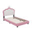Lit tapissier élégant avec tête de lit couronne élégante Princess-154066805-154066804