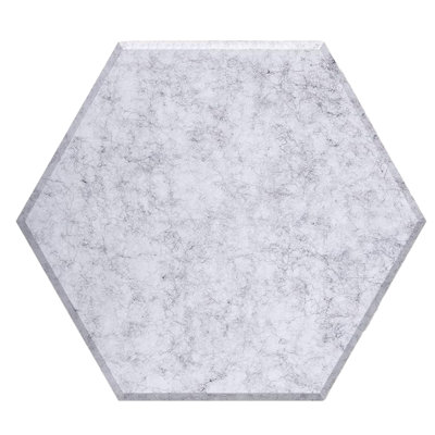 18-Pack Acoustic Wall Panels, Hexagon Sound Absorbing Acoustic Panels, 12" X 10" X 0.4"Decorative Soundproof Panels for Walls and Ceilings