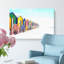 Beach Huts In Cape Town - Wrapped Canvas Painting-56655026