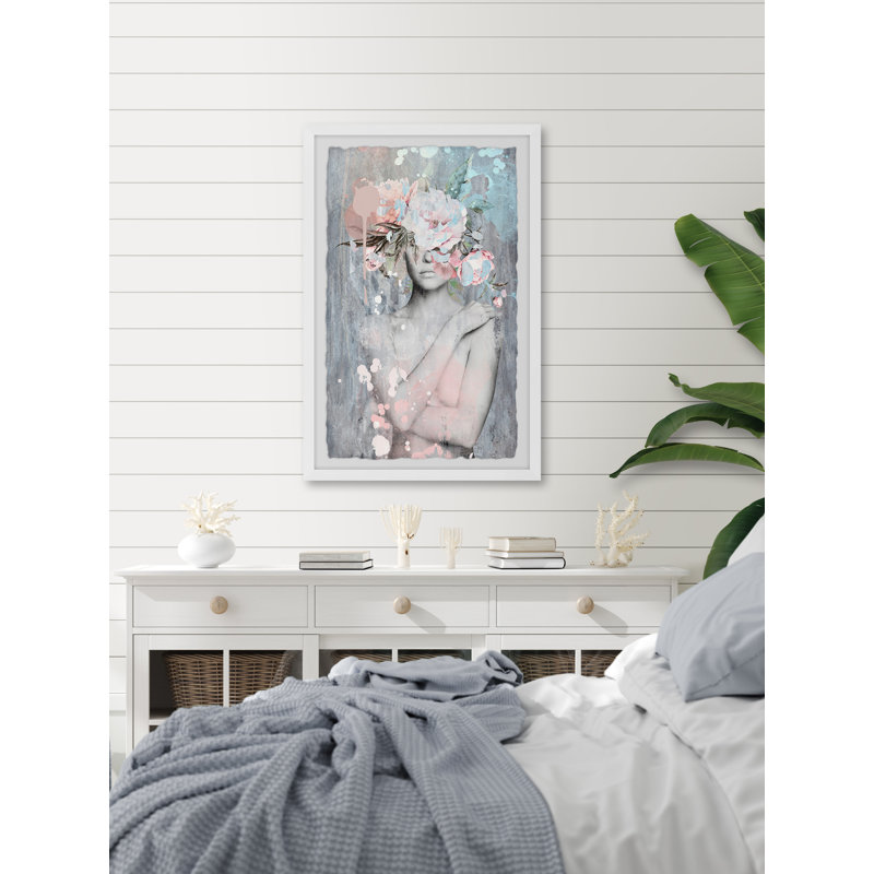 Revealing Decision - Single Picture Frame Painting, 91cm H x 61cm W
