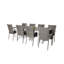 Jayesh 8 - Person Patio Dining Set with Extendable Rectangular Table , Cushions Included