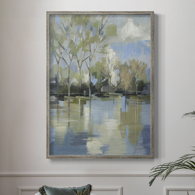 Enchanted Forest II Framed Print - Solid Wood, 11" H x 9" W