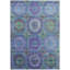 Tapis bleu intérieur / extérieur lavable à la machine Xhevrie-111820263
