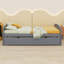 Lit plateforme avec lit gigogne-1403968492