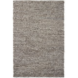 Anni Wool Area Rug in Brown/Cream
