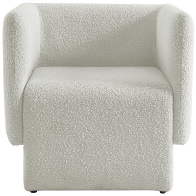 Alysun 31" W Boucle Fabric Armchair