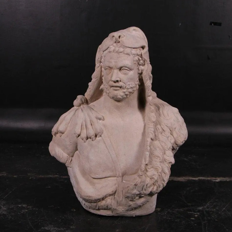 Statue buste Hercules
